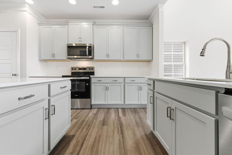 Furnished interior in a model home at Trinity Meadows in Trinity (Image 18).
