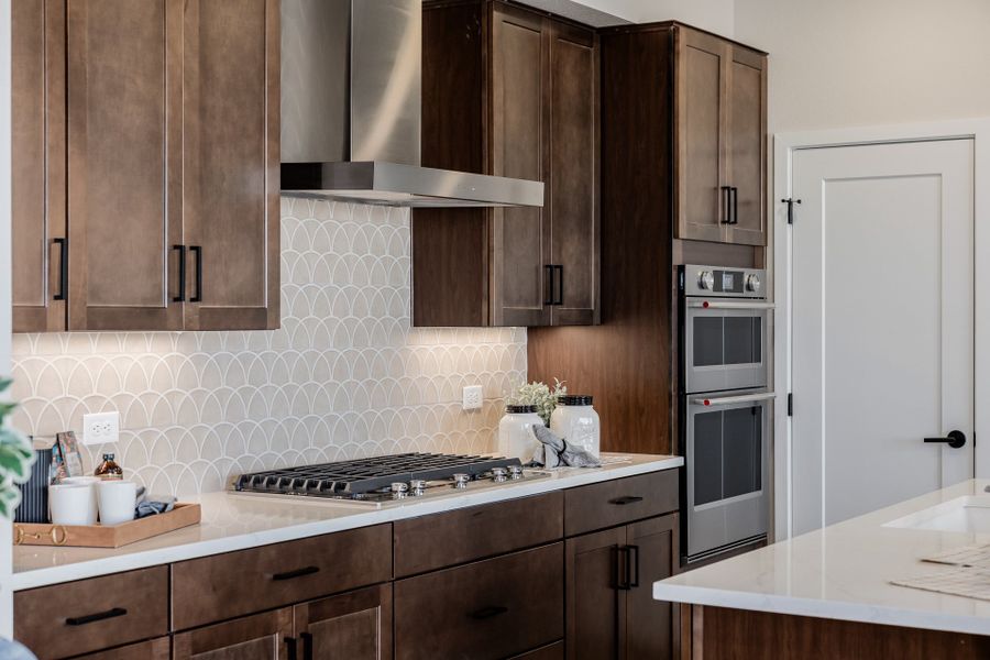 Furnished interior in a model home at Painted Prairie in Aurora (Image 46).