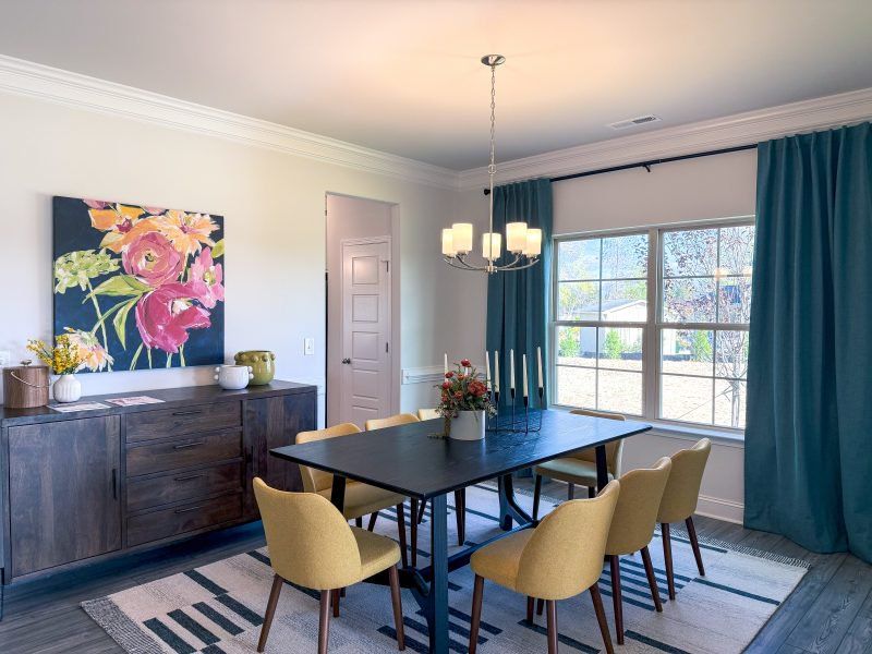 Furnished interior in a model home at Council Creek in Graham (Image 52). Furnished interior in a model home at Council Creek in Graham (Image 52).