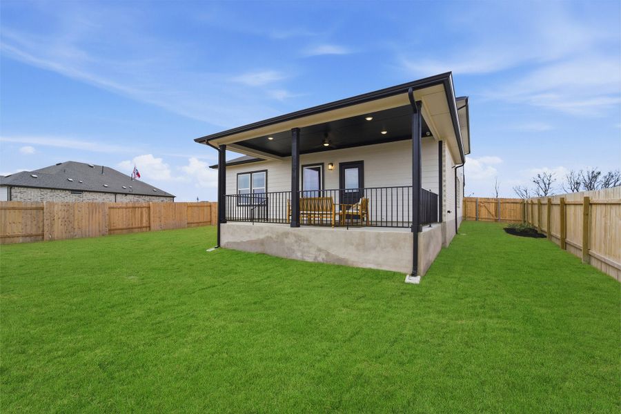 Exterior details of a home in Infinity Square, Kyle (Image 4).