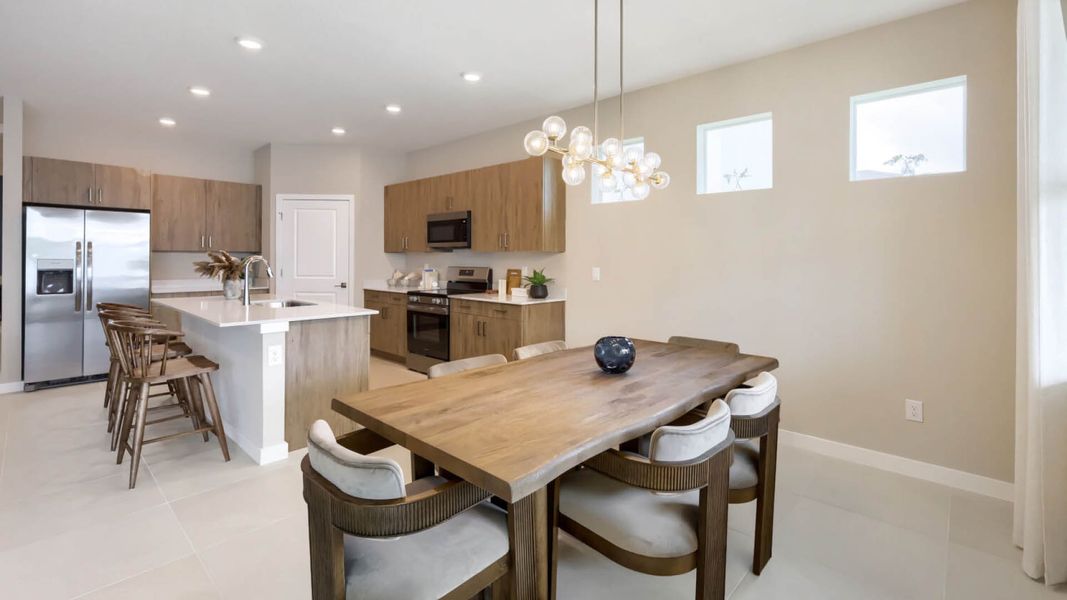 Furnished interior in a model home at Blossom Trail in Greenacres (Image 7). Furnished interior in a model home at Blossom Trail in Greenacres (Image 7).