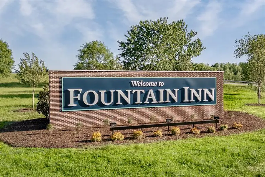 Just 10 minutes from Fountain Inn!