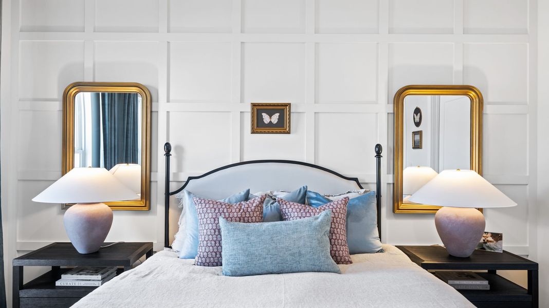 Furnished interior in a model home at Harbor Crest in Ooltewah (Image 6).