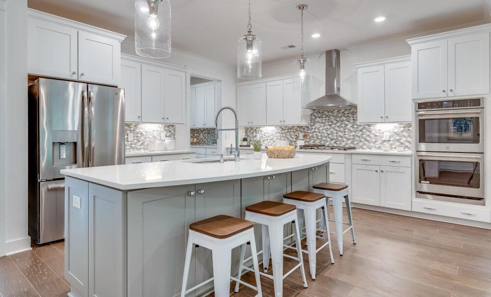 Furnished interior in a model home at Colleton Park in Aiken (Image 39).