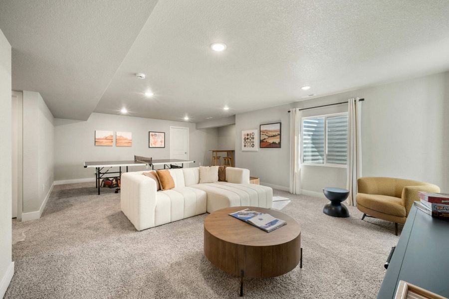 Furnished interior in a model home at Aspen Ranch in Fountain (Image 19).