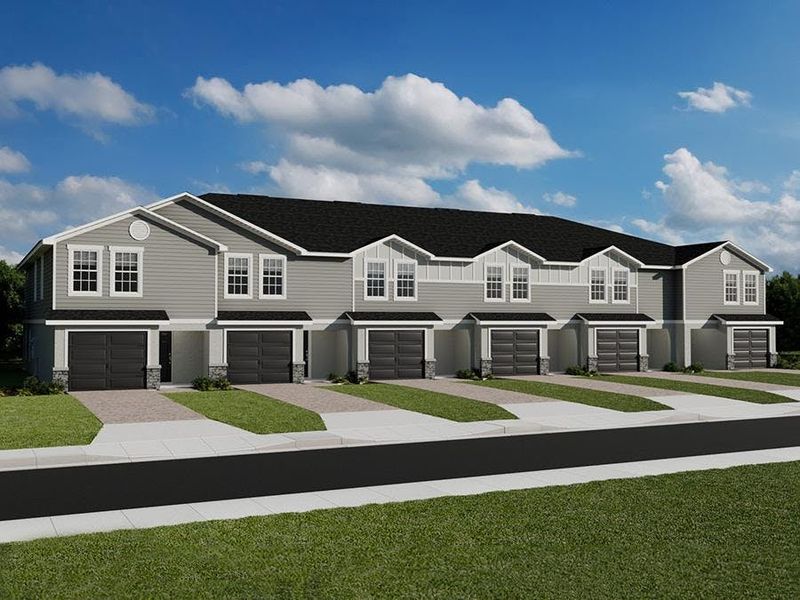 Introducing Estates at Hickory Cove, a brand-new neighborhood of townhomes with amenities coming soon to St. Cloud, Florida!