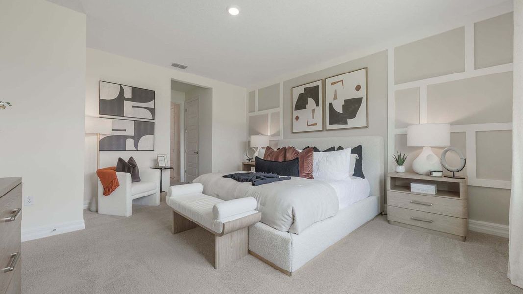 Furnished interior in a model home at Lakes of Mount Dora in Mount Dora (Image 8).