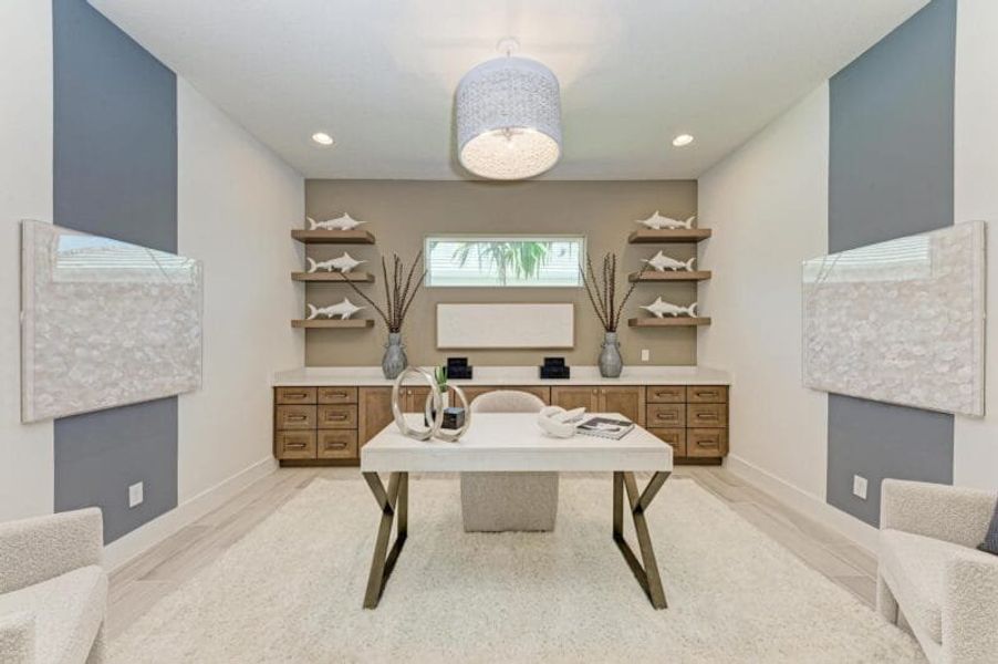 Furnished interior in a model home at Inspiration at Watercolor Place in Bradenton (Image 106). Furnished interior in a model home at Inspiration at Watercolor Place in Bradenton (Image 106).