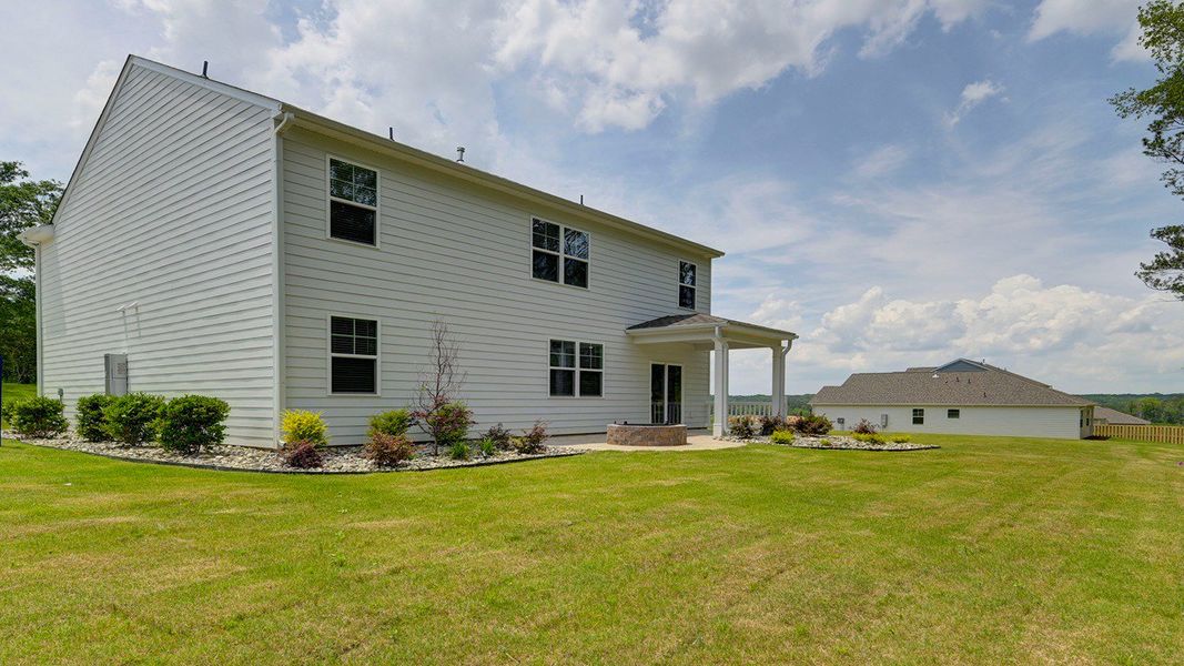 Front exterior of a home in the Leatherstone community, located in Blythewood, SC (Image 10).