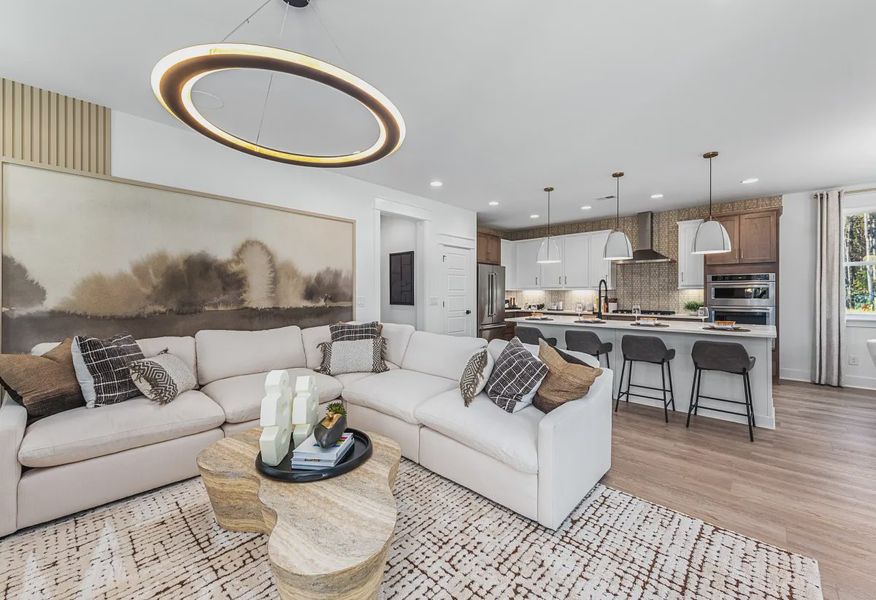 Blair Model Living Room and Kitchen - 8 of 20