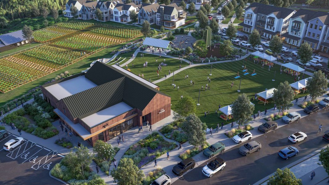 Image 17 of the The River District Townhomes community in Charlotte, NC.