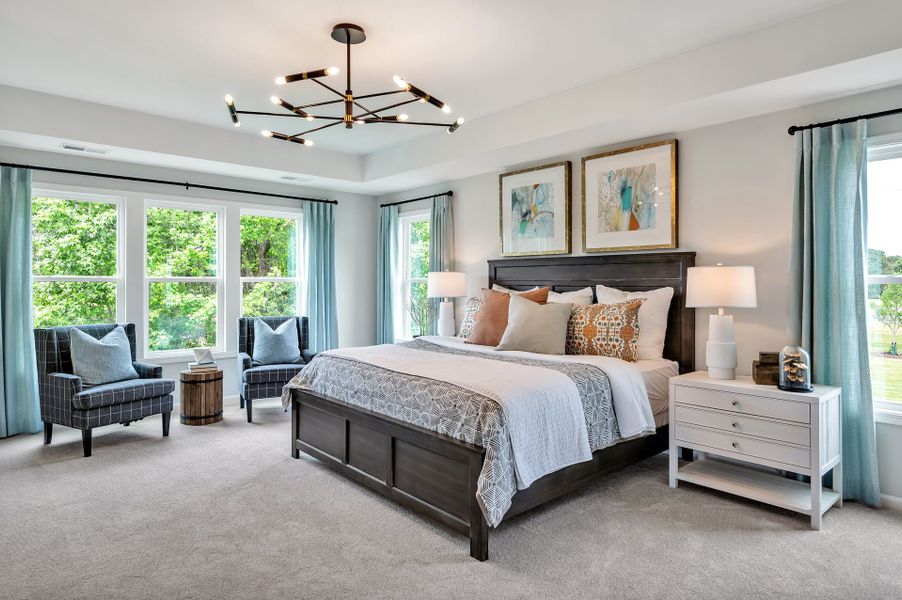 Furnished interior in a model home at Alder Creek in Benson (Image 19). Furnished interior in a model home at Alder Creek in Benson (Image 19).