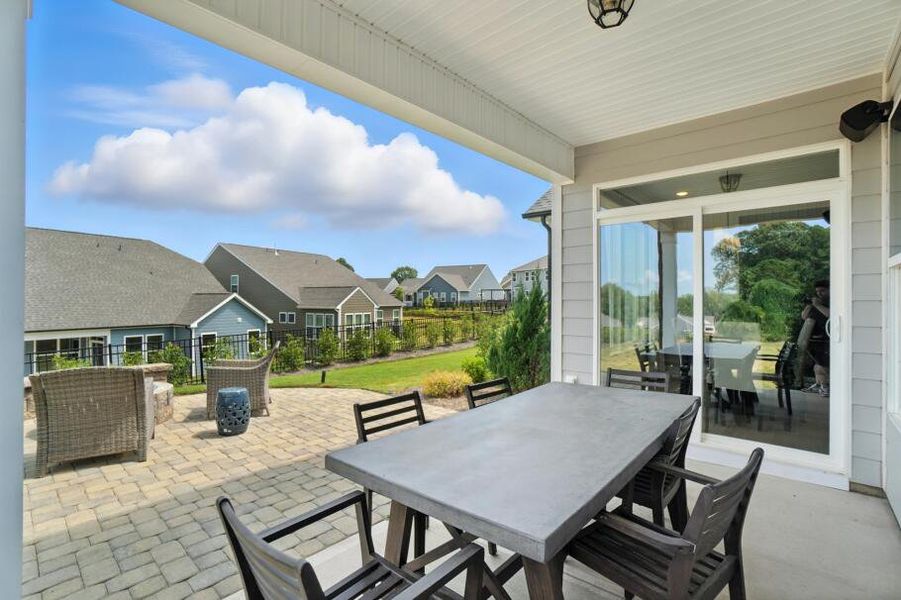 Furnished interior in a model home at Villas at Prestwick in Mooresville (Image 38).