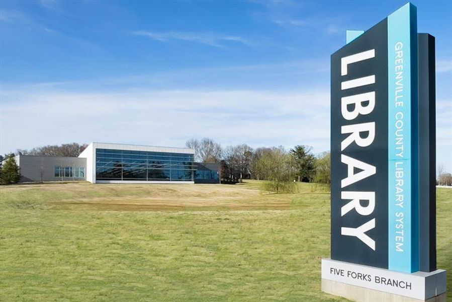 Front exterior of a home in the Emory Park 2-Story community, located in Five Forks, SC (Image 6).