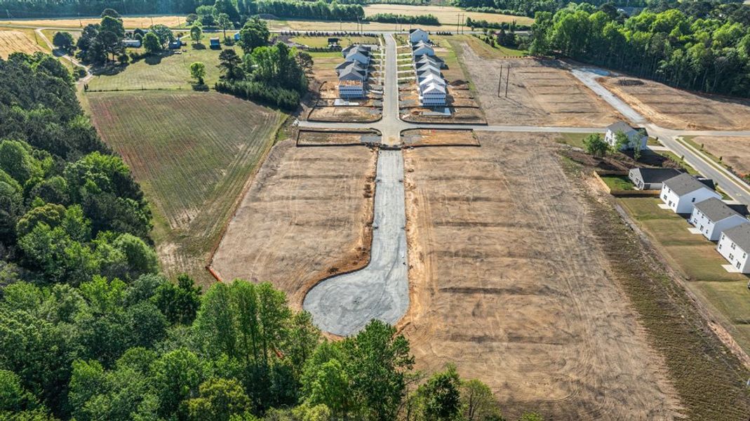 Site preparation and early development at Westerly in Lillington, NC (Image 49).
