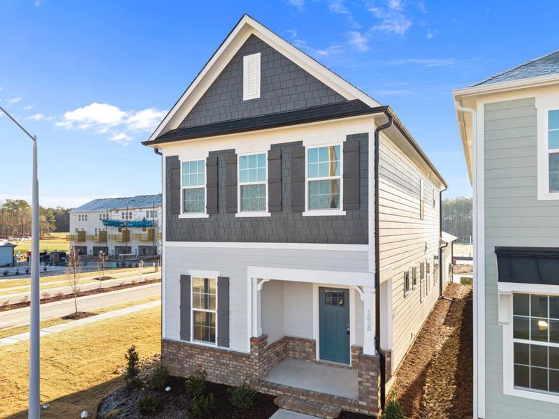 Front exterior of a home in the Forestville Yard community, located in Knightdale, NC (Image 3).