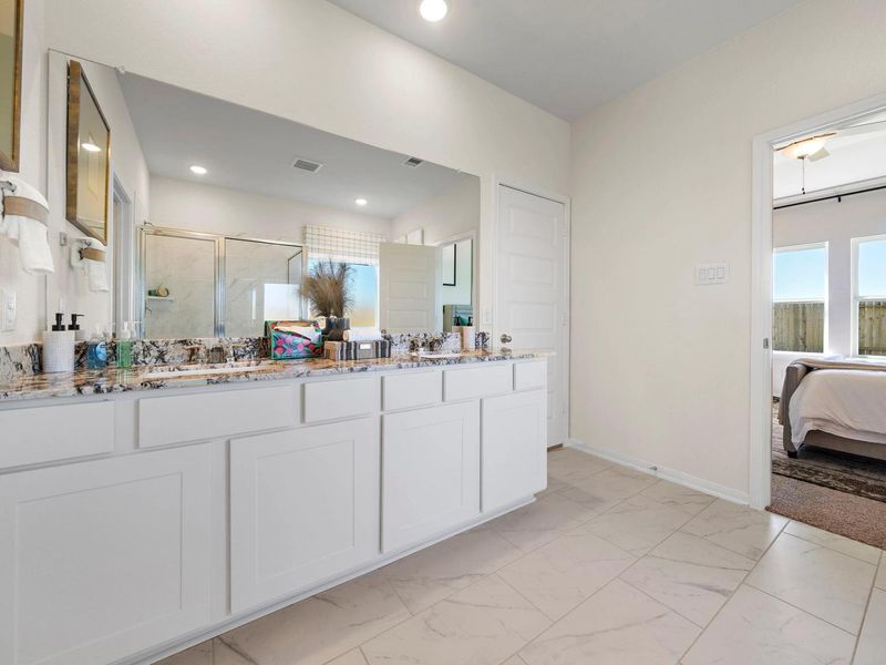 Furnished interior in a model home at River Ranch Meadows in Dayton (Image 20).