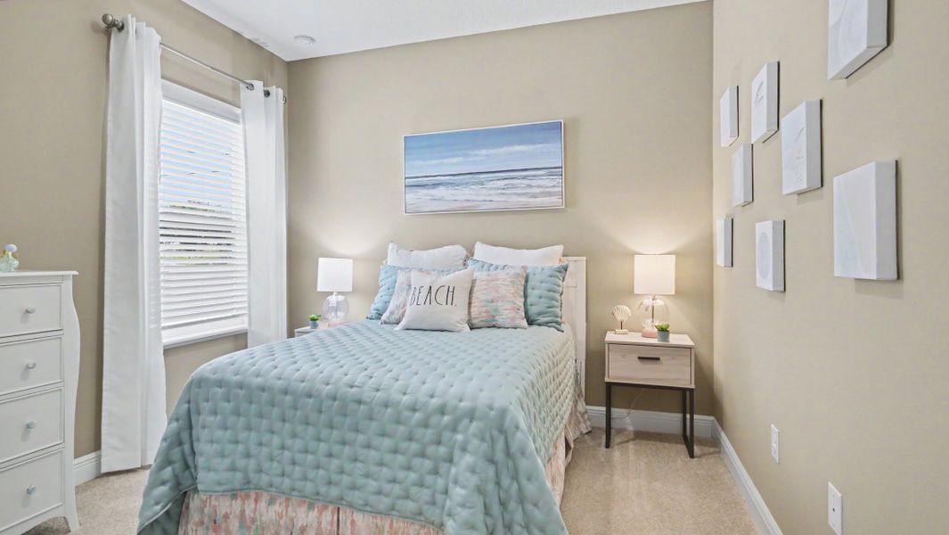 Furnished interior in a model home at Sebastian Highlands in Sebastian (Image 15).