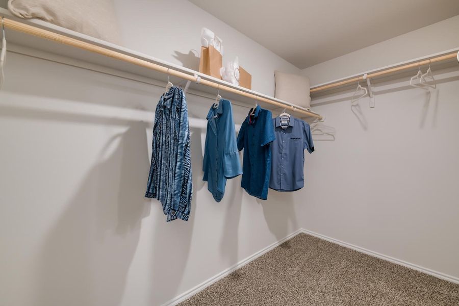 Furnished interior in a model home at Willow Glenn in Temple (Image 17).