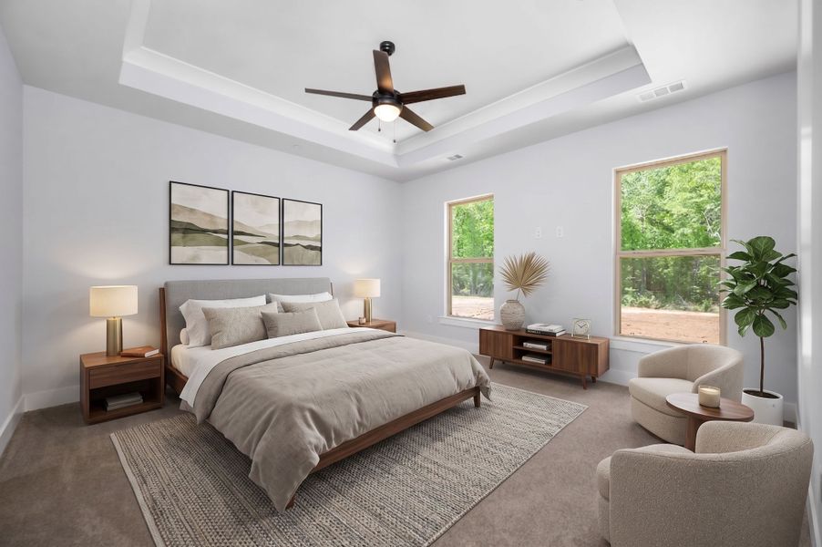 The Estates at Highland Reserves - DSLD Homes - Pleasant View, TN - Camphor III G - Primary Suite