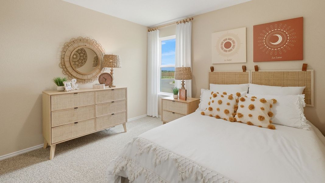 Furnished interior in a model home at Rancho San Gabriel in Georgetown (Image 32). Furnished interior in a model home at Rancho San Gabriel in Georgetown (Image 32).