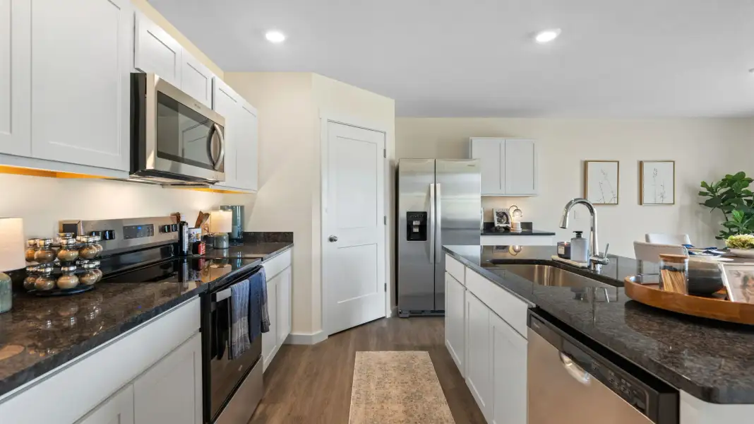 Furnished interior in a model home at Westland Ridge in Cleveland (Image 14).