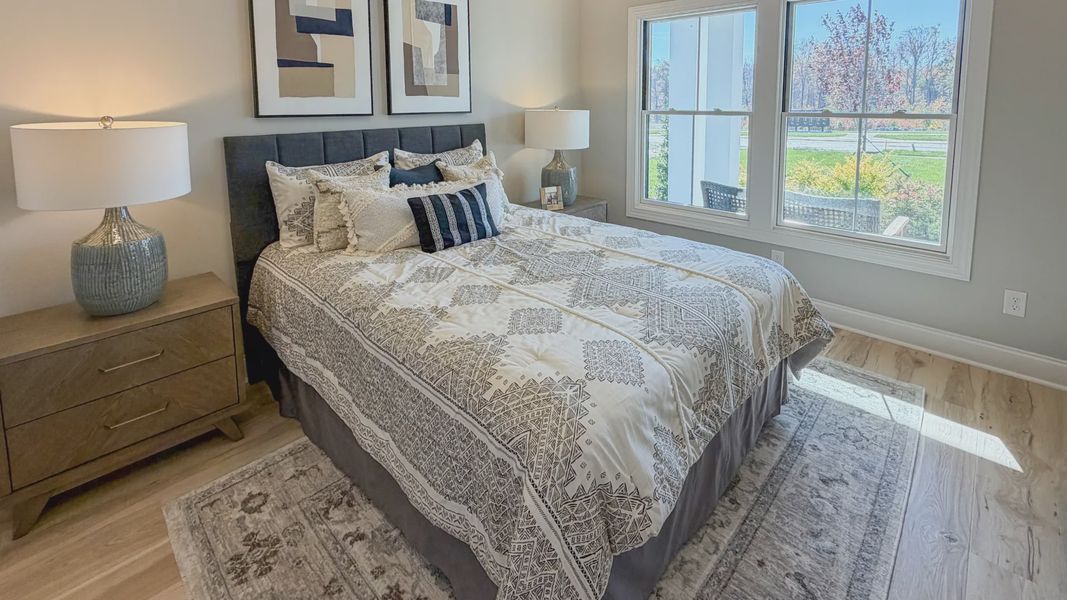Furnished interior in a model home at The Courtyards on Robinson Church in Harrisburg (Image 12).