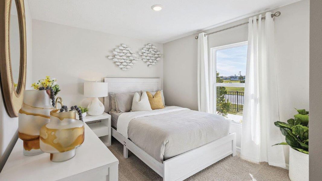 Furnished interior in a model home at Magnolia Pointe in Umatilla (Image 29). Furnished interior in a model home at Magnolia Pointe in Umatilla (Image 29).