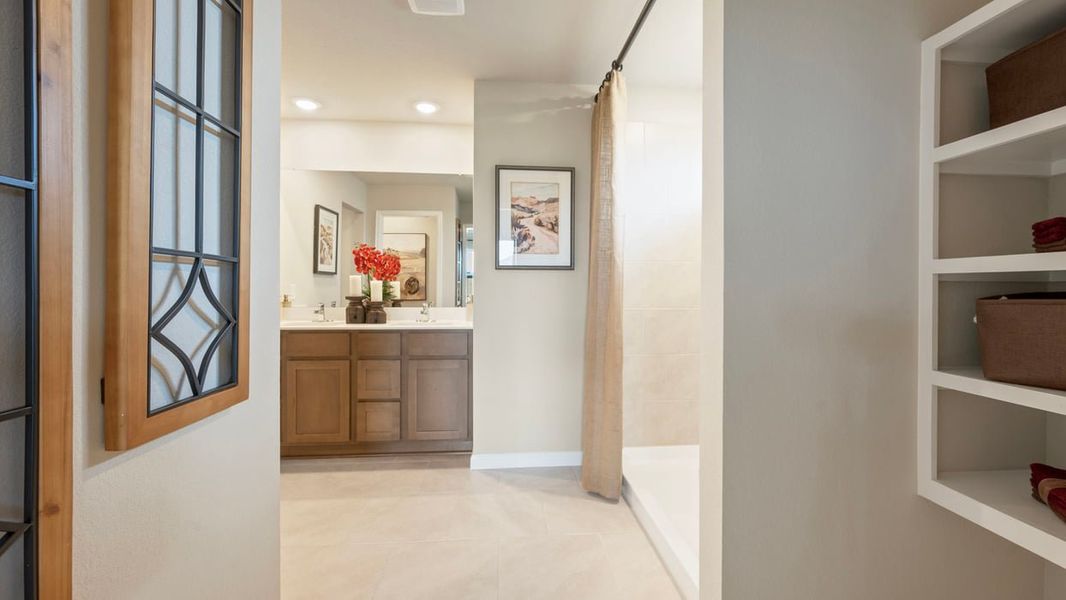 Furnished interior in a model home at Grand Lake in Snook (Image 14).