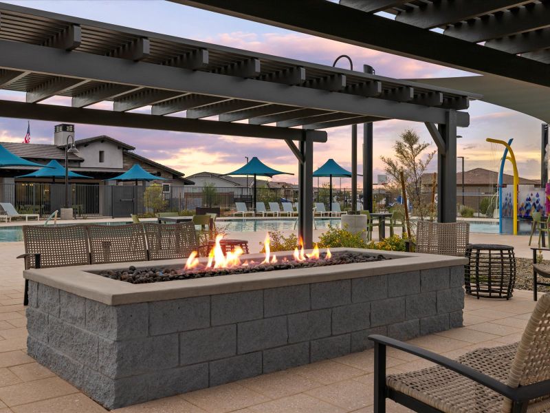 Community Fire Pit at Paloma Creek