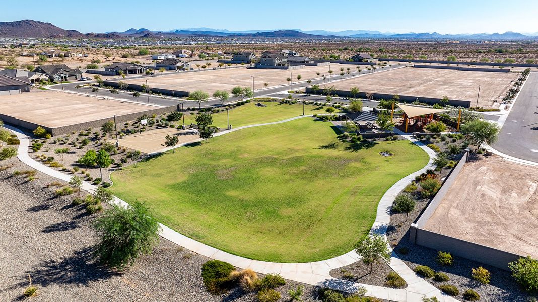 Aerial view of the Escalante community in Surprise, AZ, showing layout and nearby surroundings (Image 8).