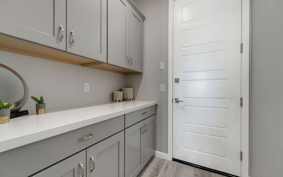 Furnished interior in a model home at Heritage Pointe in Chino Valley (Image 37).