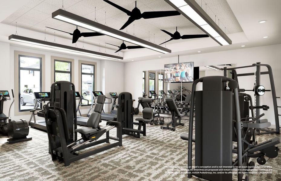 Fitness Center Concept Fitness Center Concept