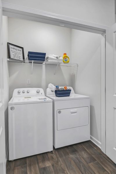 Furnished interior in a model home at Willow Commons in Lugoff (Image 32).