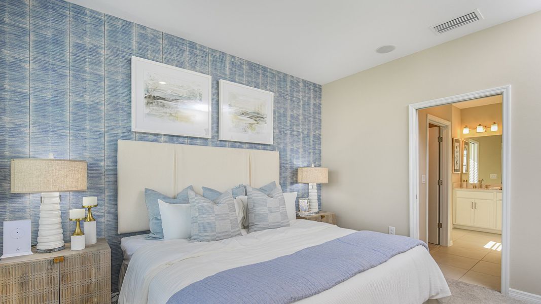 Furnished interior in a model home at Bella Via in Port Charlotte (Image 21). Furnished interior in a model home at Bella Via in Port Charlotte (Image 21).