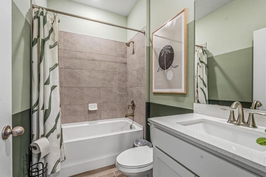 Furnished interior in a model home at Port Saint Lucie in Port St. Lucie (Image 24).