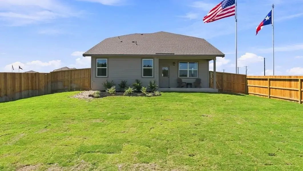 Exterior details of a home in The Woodlands at Medina Hills, Mico (Image 5).