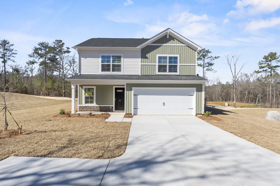 Front exterior of a home in the Rivers Crossing community, located in Aiken, SC (Image 12).