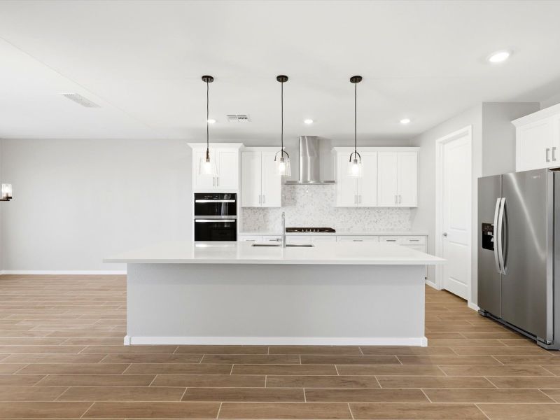 Furnished interior in a model home at Blossom Rock Reserve Series in Apache Junction (Image 15). Furnished interior in a model home at Blossom Rock Reserve Series in Apache Junction (Image 15).