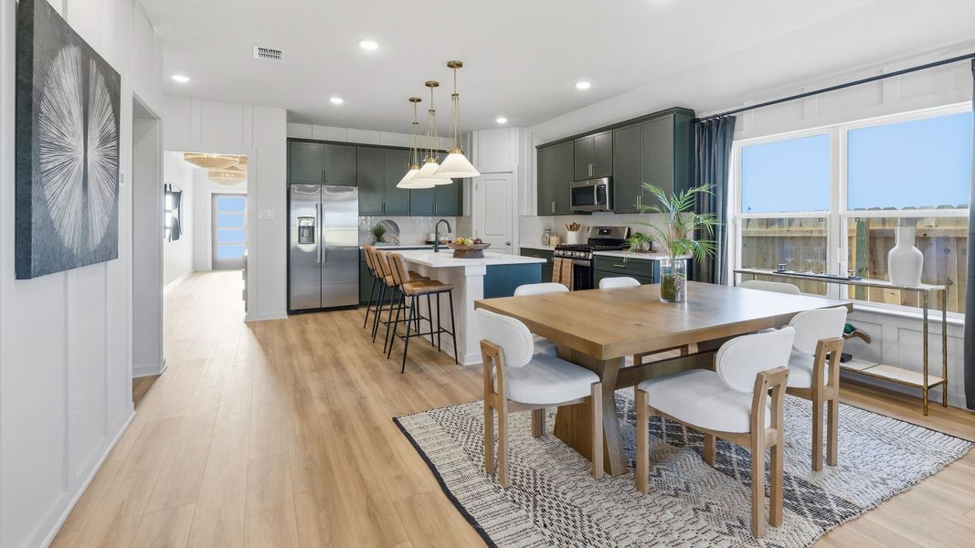 Furnished interior in a model home at Sky Ridge in San Marcos (Image 22). Furnished interior in a model home at Sky Ridge in San Marcos (Image 22).