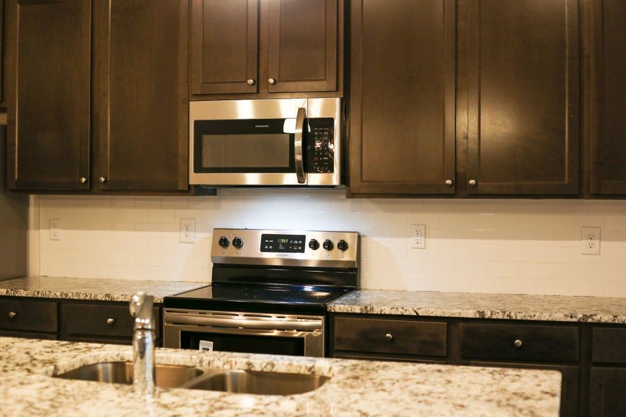 Furnished interior in a model home at Killian Manor at The Adares in Adairsville (Image 3).