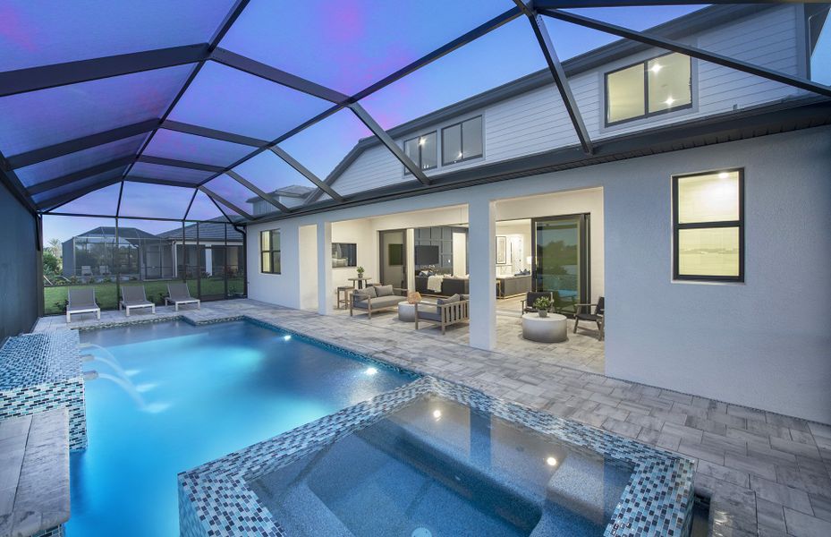 Enjoy Premier Outdoor Living in Your New Construction Home.