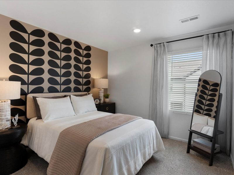 Furnished interior in a model home at Poudre Heights: The Meadow Collection in Windsor (Image 15).