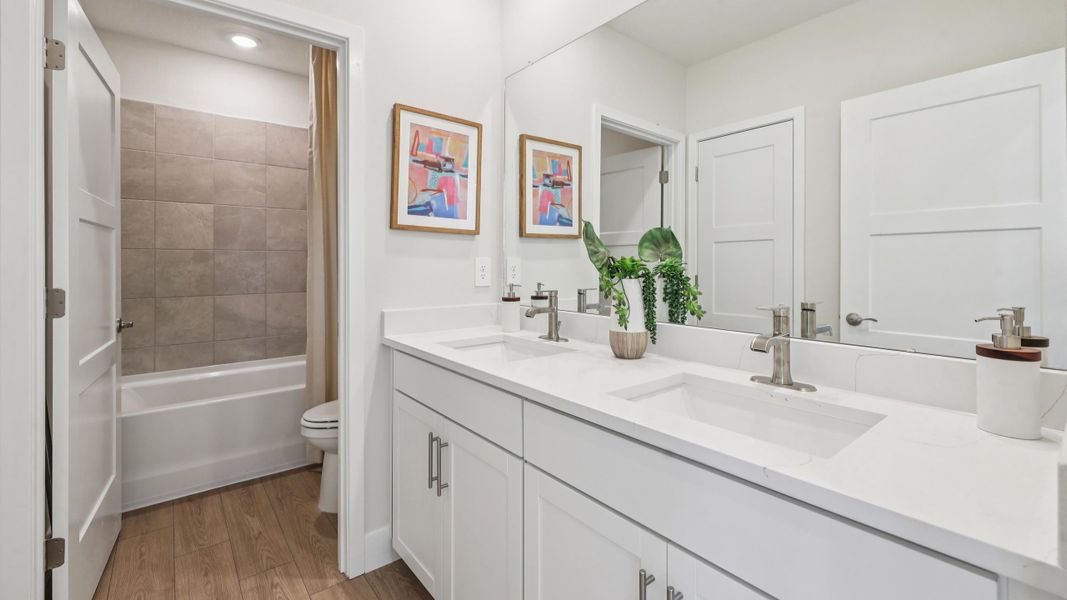 Furnished interior in a model home at Tartan Farms at Winding Oaks in Ocala (Image 14).