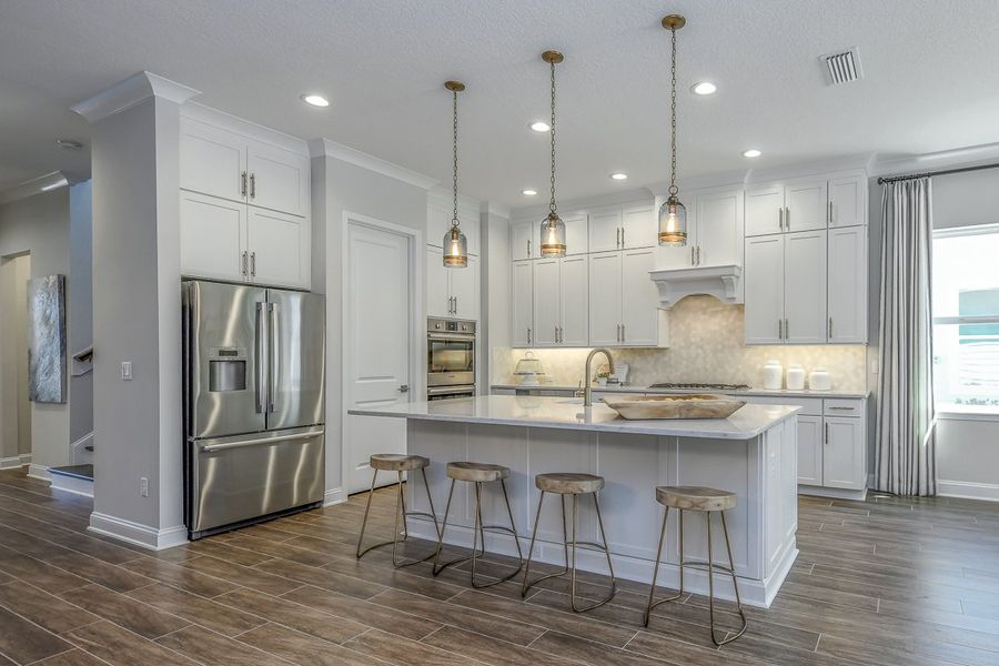 Furnished interior in a model home at Heritage Trace in Nocatee in Ponte Vedra (Image 24). Furnished interior in a model home at Heritage Trace in Nocatee in Ponte Vedra (Image 24).