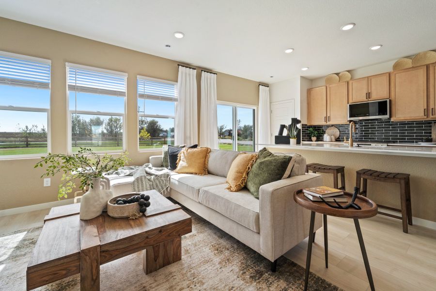 Hudson Model Home Somerset - Living Room