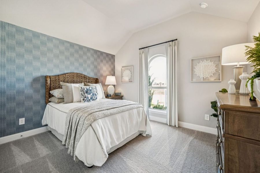 Furnished interior in a model home at Timberbrook in Justin (Image 35).