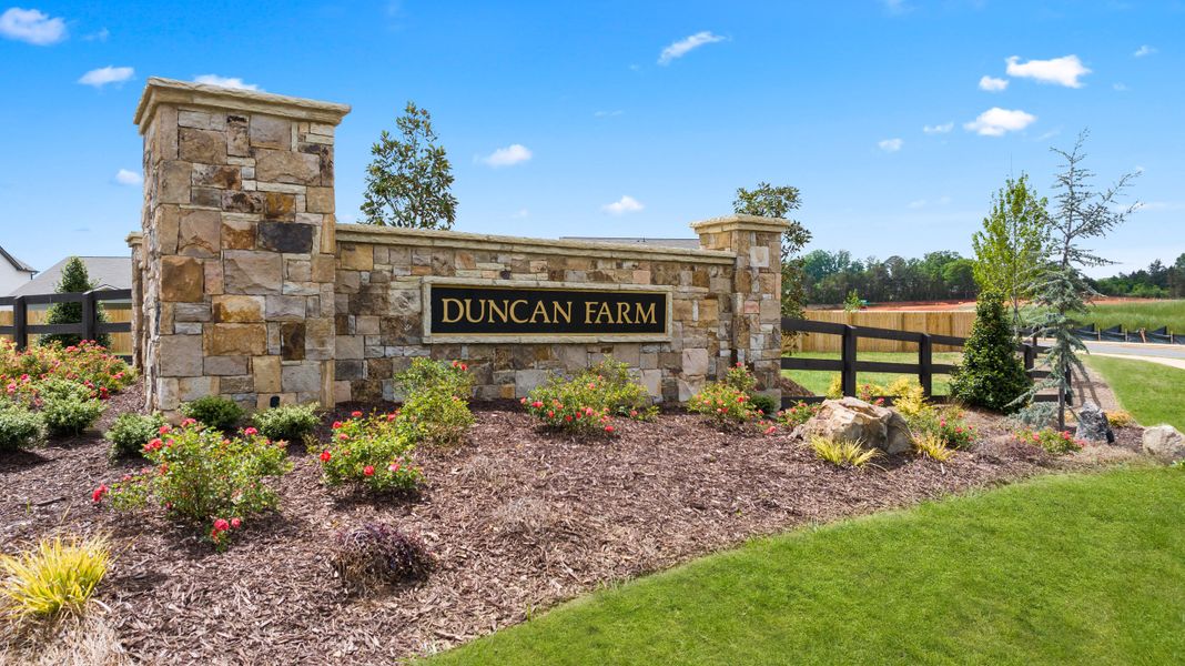 Duncan Farm entrance