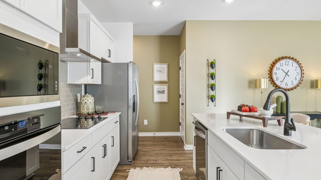 Furnished interior in a model home at Reserve at Hickory Ridge in Columbia (Image 83).