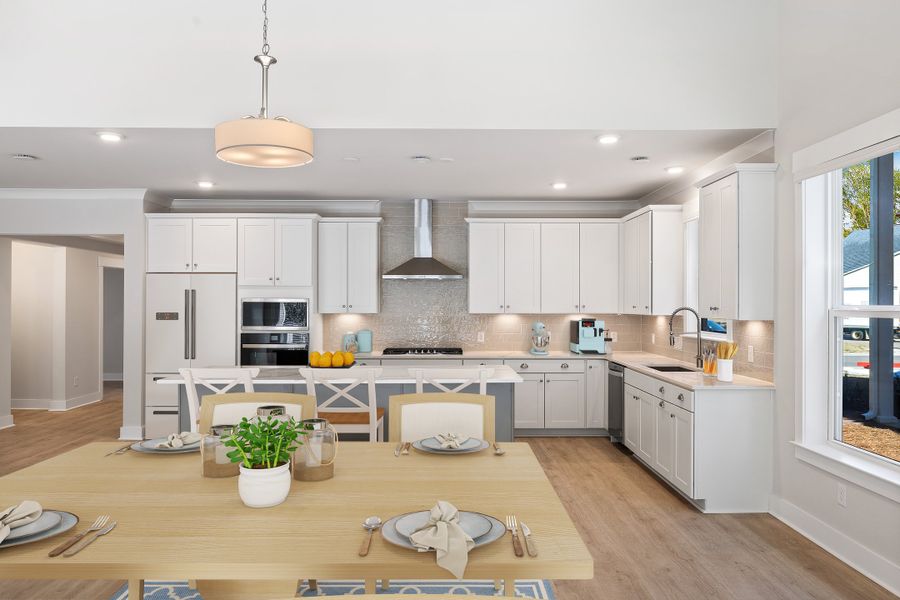 Furnished interior in a model home at The Groves of Berkeley in Moncks Corner (Image 6).